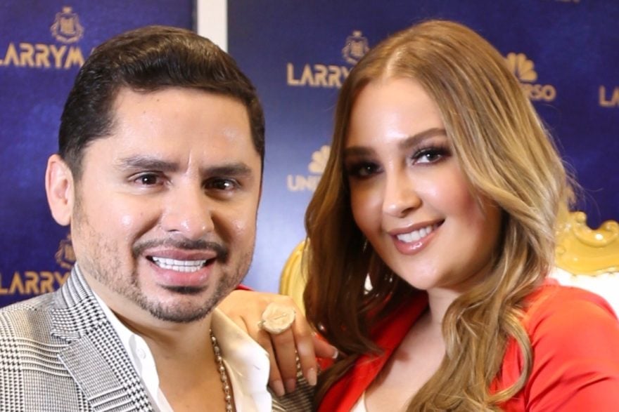 Critican a Larry Hernández y a su esposa Kenia por salir a la calle tras recuperarse del coronavirus