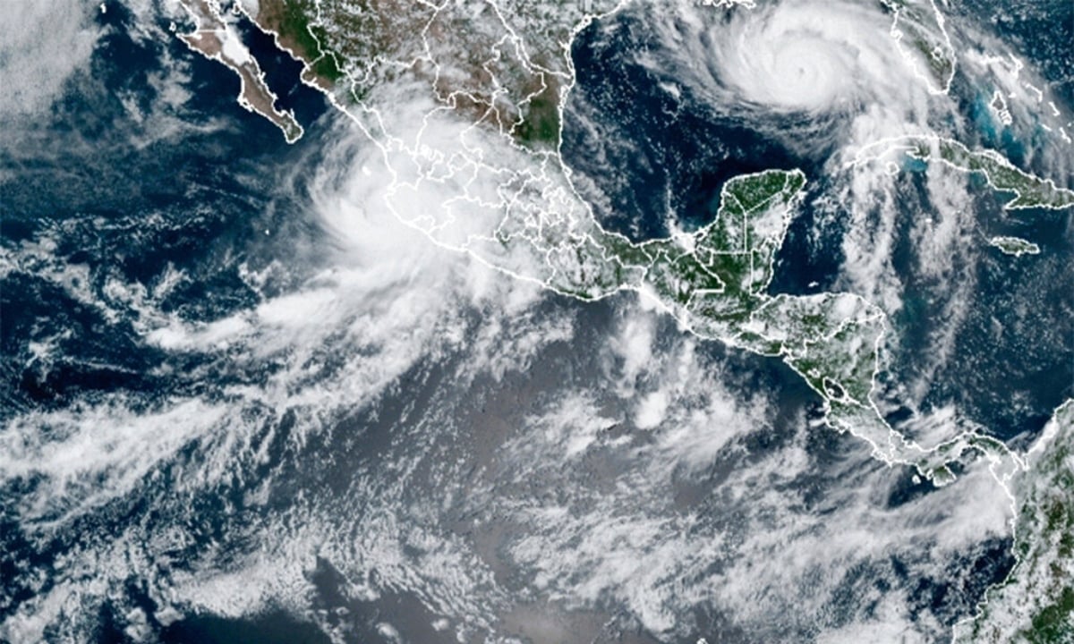 Confirman primera muerte en México tras el paso del huracán Nora