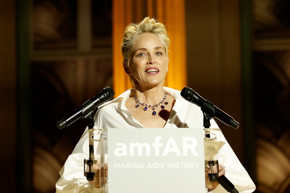 Sharon Stone de luto por la trágica muerte de su sobrino en la cuna