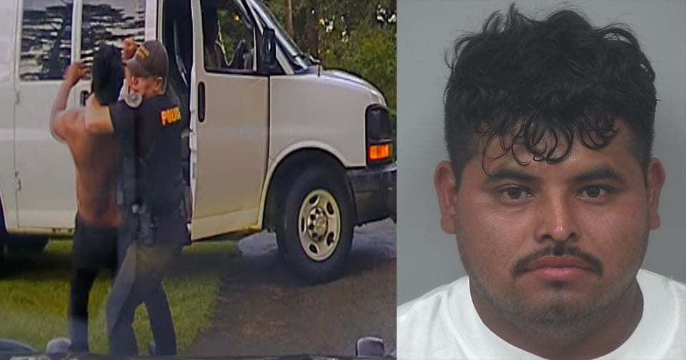 Crónica: Policía baja a hispano por la fuerza de su camioneta