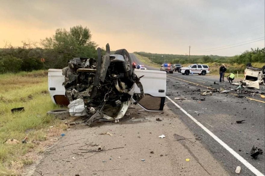 Melanie Valenzuela no fue la única víctima del aparatoso choque en Texas: muere uno de los heridos
