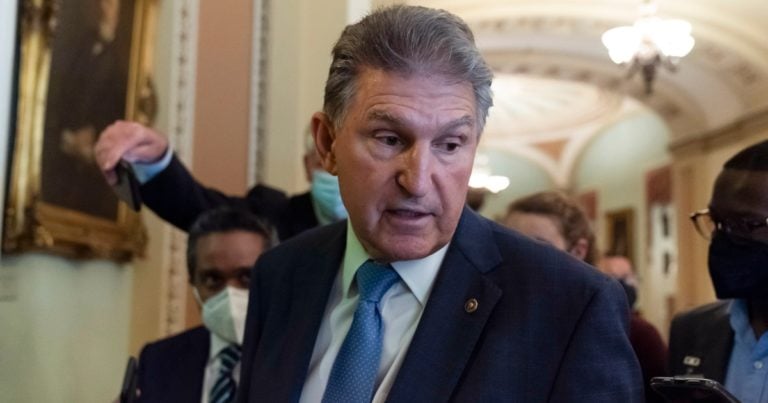 Manchin dice «no» al Build Back Better de Biden