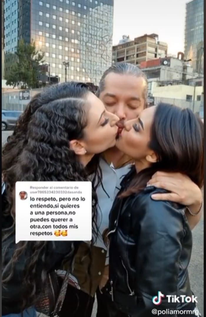 Polyamorous couple from CDMX: They respond to criticism