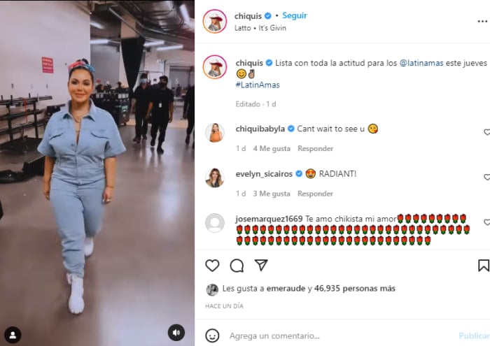 Chiquis Rivera attacked presentation: He continues to have loyal followers