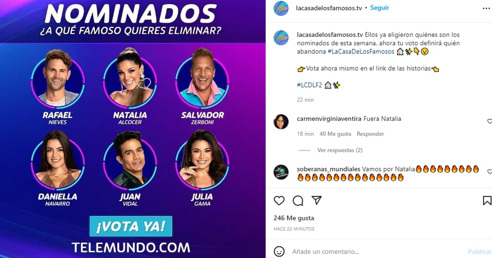 Quinto eliminado Casa Famosos: ¿Quienes eran los nominados?