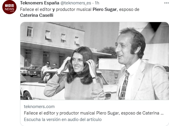 ¿Quién era Piero Sugar?