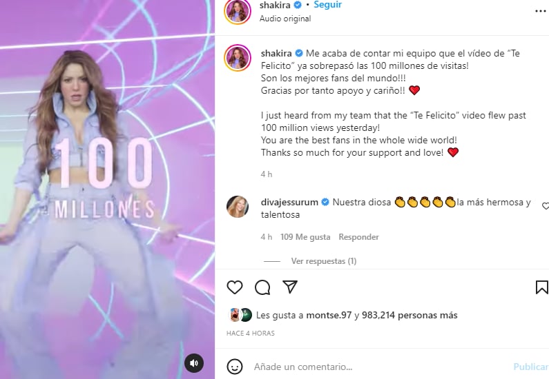 Shakira recibe excelente noticia: ¡La mejor de las noticias!