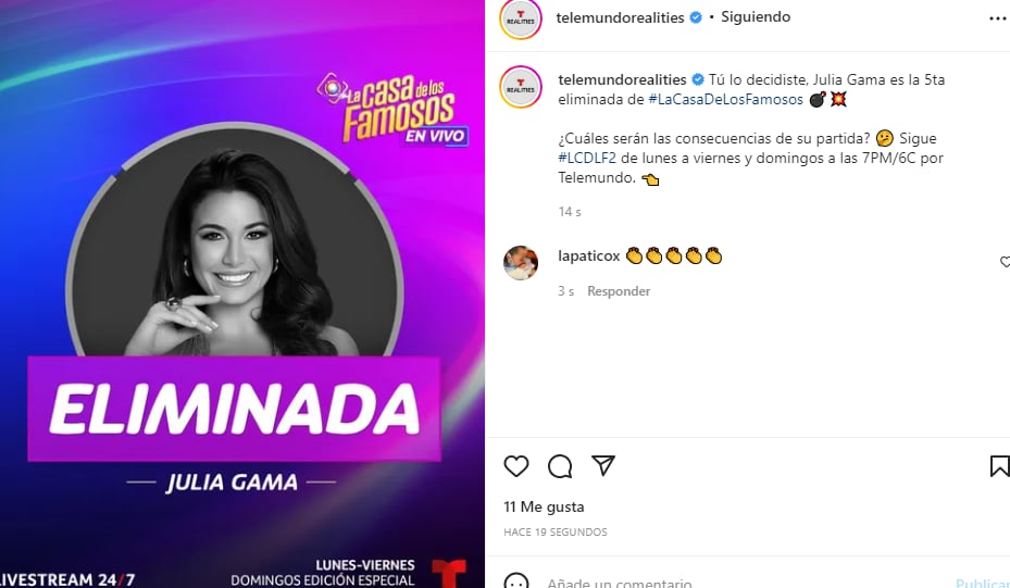 ¡El nuevo famoso en decir adiós!