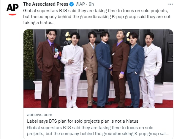 HYBE aclara la situación con ARMY