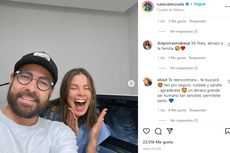 ¡Acababa de celebrar a su primer hijo!