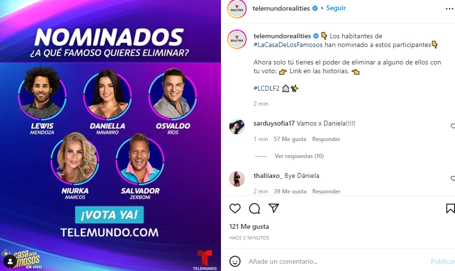 sextos nominados Casa Famosos: Conocer a los que corren riesgo