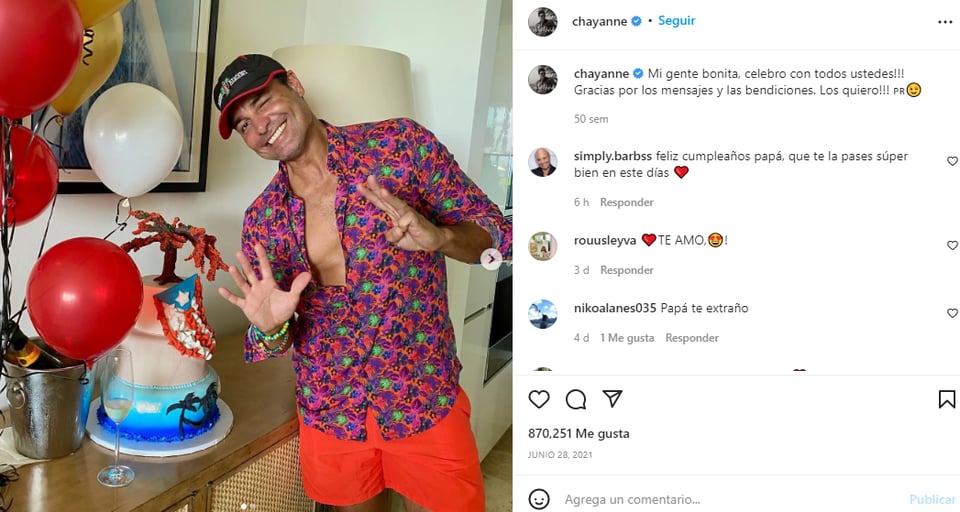 ¿Chayanne es el papá de todos?
