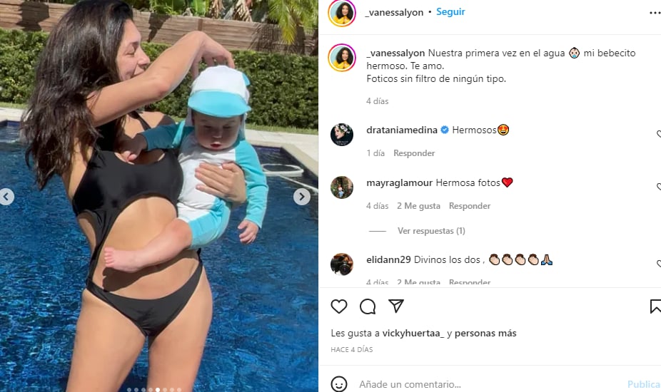 ¿No creen que su hijo se parece?