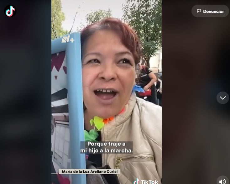 Recuerda como era su hijo