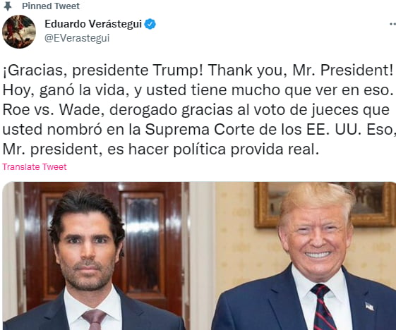 Eduardo Verástegui celebra revocación: Agradece y celebra lo que pasó el viernes