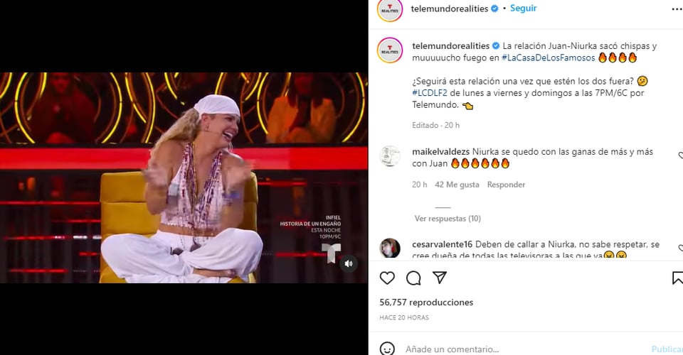 Niurka reclama que dejan salir a Zerboni