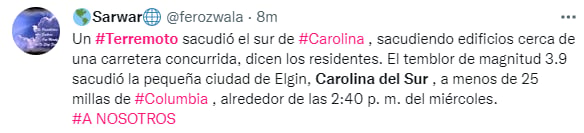Edificios se sacudieron