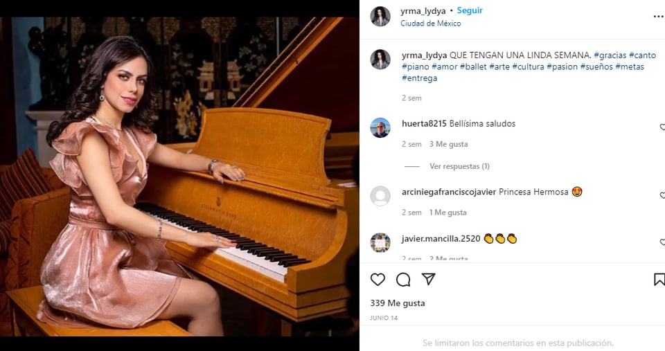 Un reconocido cantante quería verla crecer