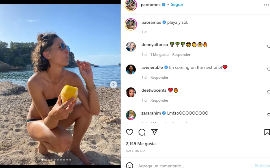 ¿Cómo se la paso Paola Ramos?