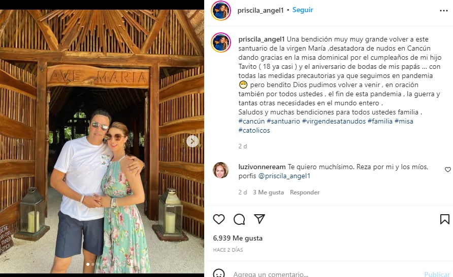 Priscila se deja en el mar: Seguidores emocionados por ella