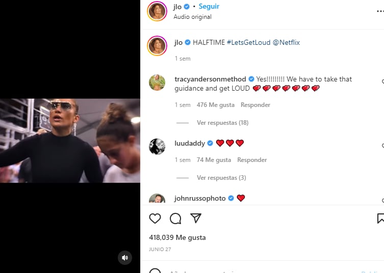 ¿Qué pasó en la última presentación de Jennifer López?