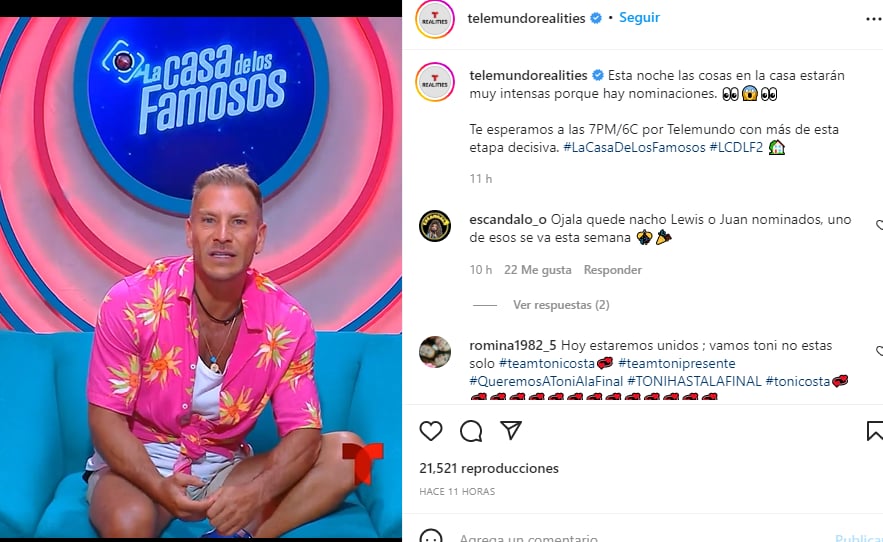 novenos nominados casa famosos: ¿A quién salvará Zerboni?
