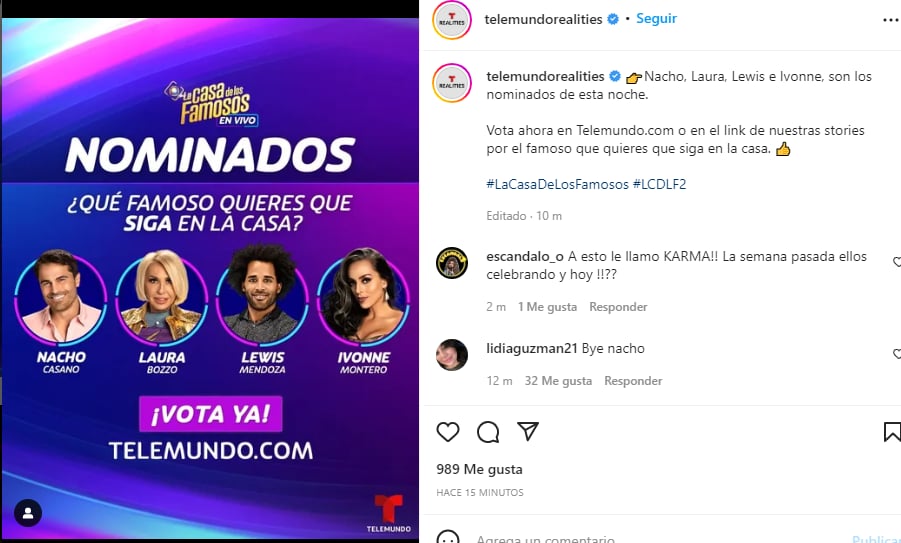 novenos nominados casa famosos: Conoce a los nominados