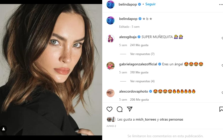 ¿Qué ha pasado con Belinda?