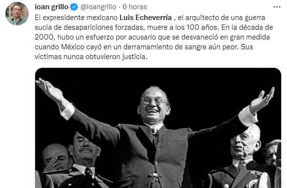 Reaccionan a muerte del ex presidente
