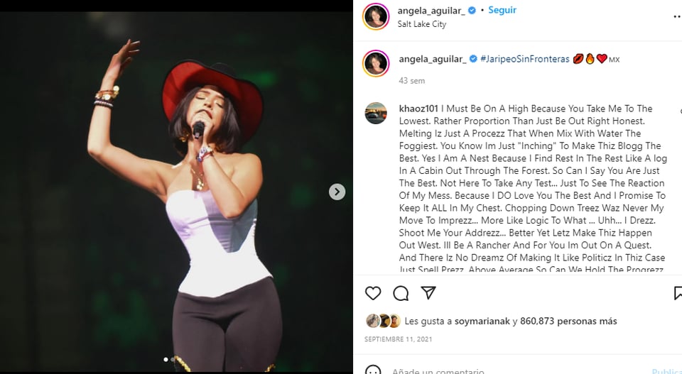 fotos Ángela Aguilar corset: El blanco le favorece mucho