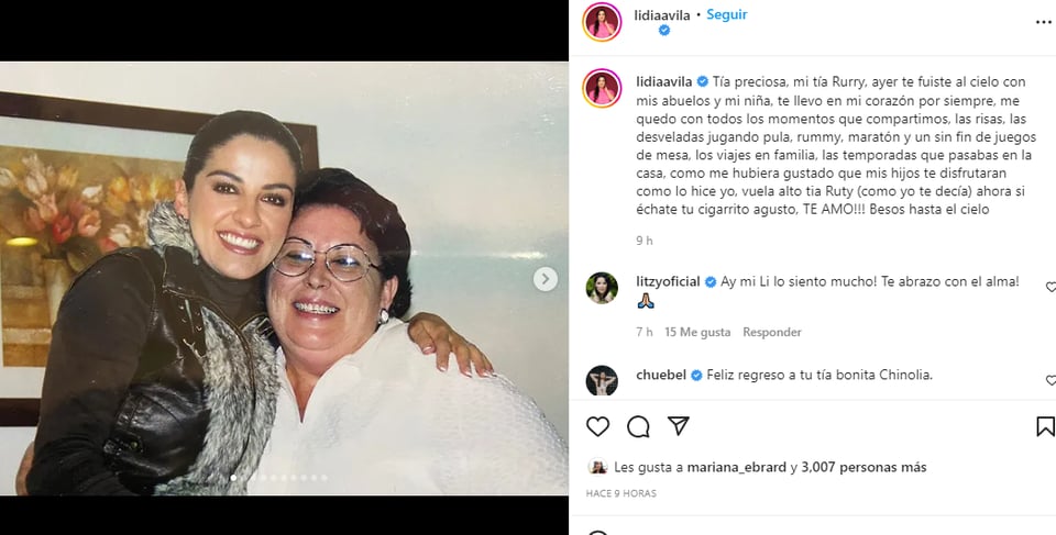 ¡Lidia Ávila se despide!