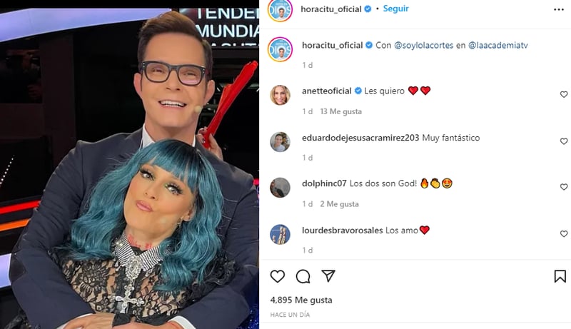 What did Horacio say?