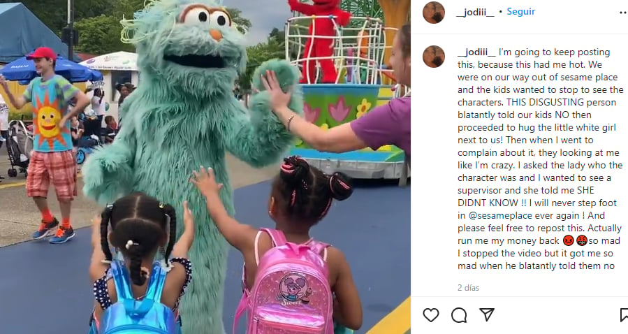 Madre de las niñas se queja en Instagram