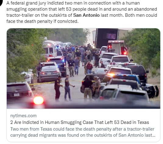 ¡La tragedia de San Antonio!