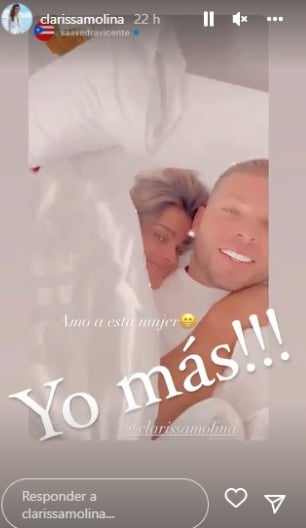 Clarissa Molina fotografía novio: ¡Comparte tremenda fotografía!