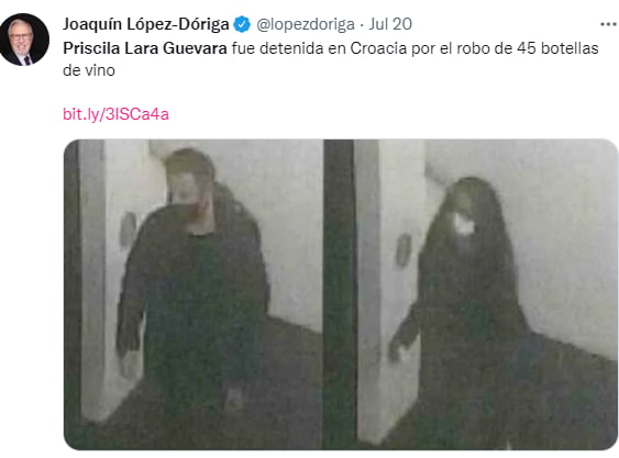 Reina de belleza mexicana acusada de robo