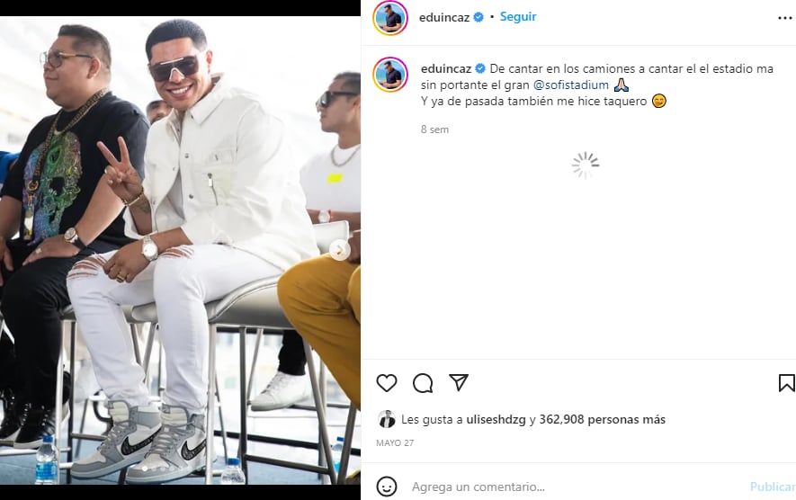 ¿Qué hizo Eduin Caz?