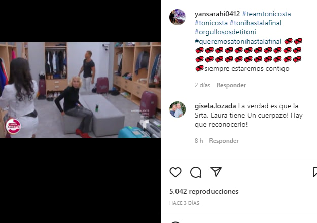 Daniella tiene otra actitud cuestionable