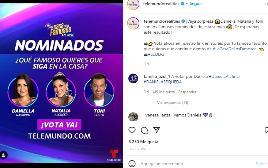 Los nominados