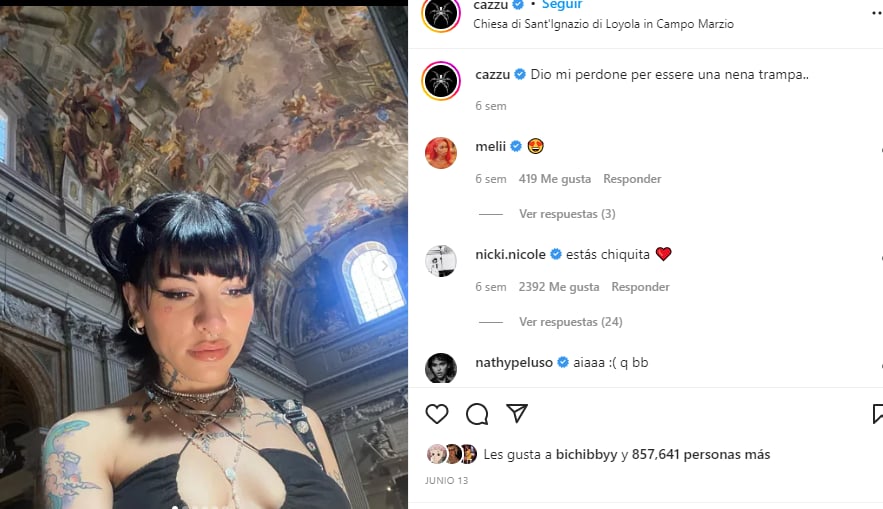 Nodal olvidó a Belinda con Cazzu