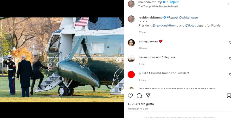 Donald Trump no tiene 'poder' ahora mismo