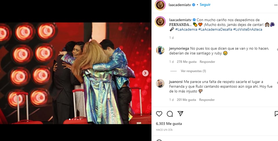 ¿Qué pasa con los alumnos de La Academia?