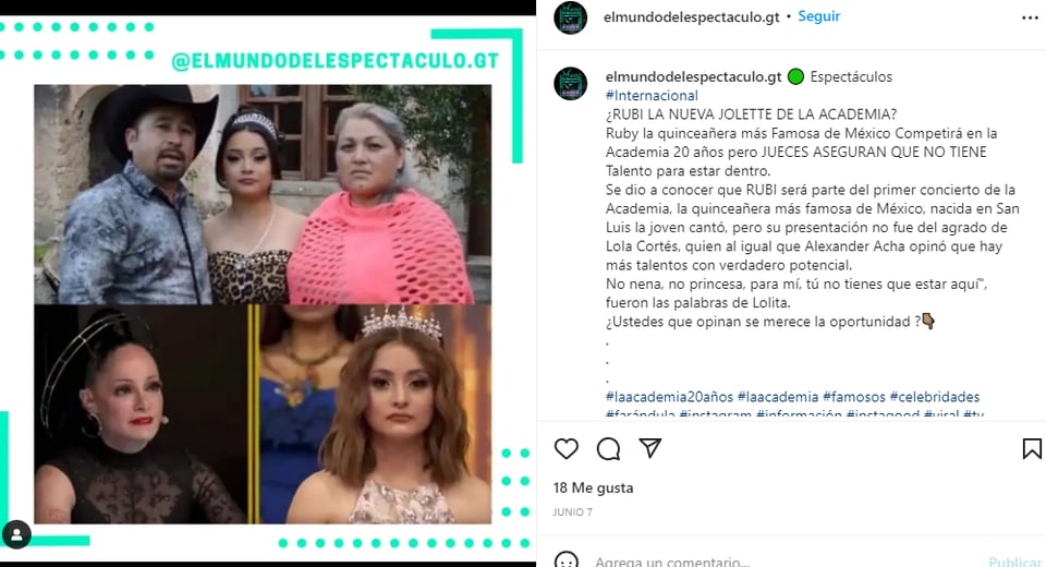 Quinceañera Rubí COVID : ¿Que pasará con Rubí?
