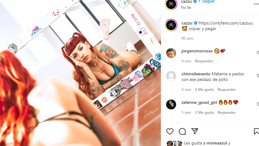 ¿Cuánto gana Cazzu en OnlyFans?