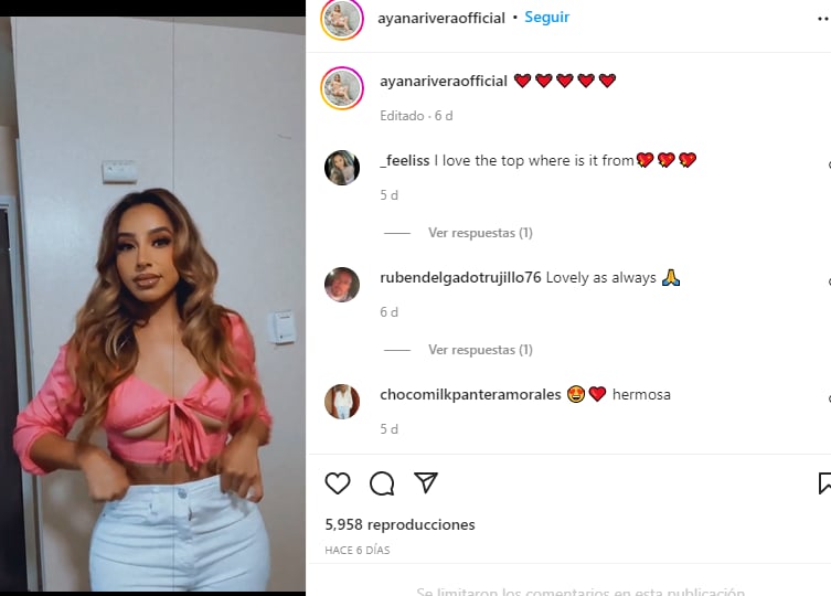 Hija Lupillo Rivera Chiquis: Piropean a más no poder a Ayana