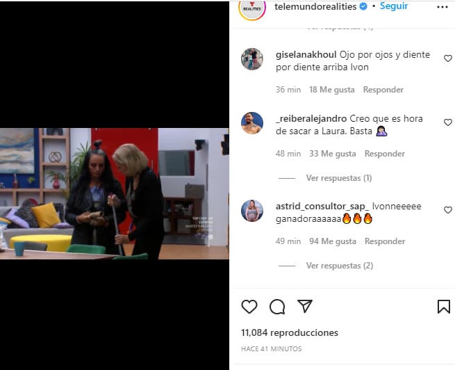 Laura y Daniella van contra Ivonne