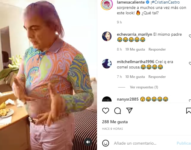 Aseguran que se volvió loco Cristian Castro desquiciado