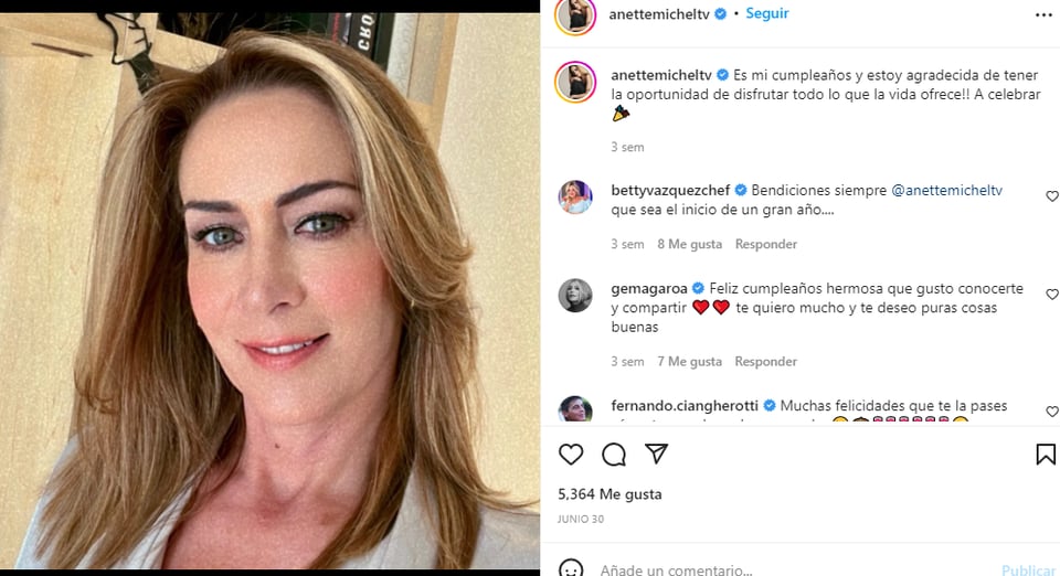 ¿Qué tiene Anette Michel?