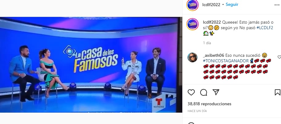 ¿Se besaron Daniella y Toni?