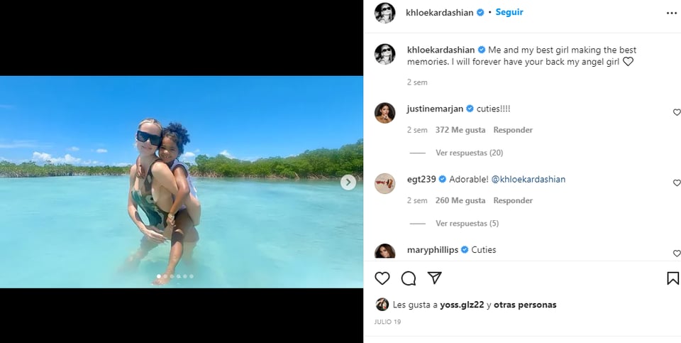 Khloe Kardashian: Es madre por segunda ocasión
